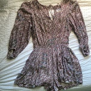 Holding Horses Printed Romper from Anthropologie